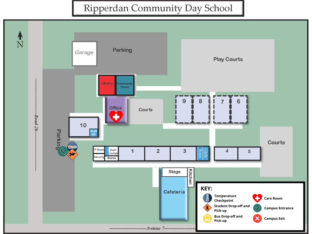 School Map / Mapa de la escuela